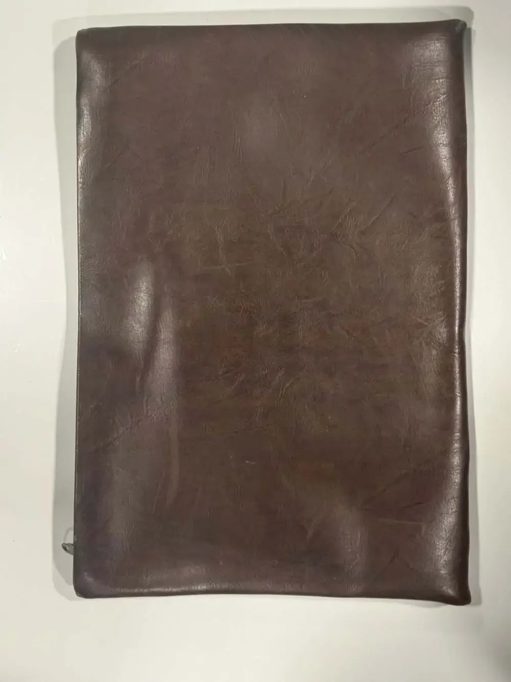 Vintage IBM Customer Executive Program Brown Leather Document Portfolio Case